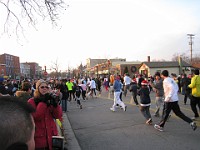 Race Photo  The 2009 running of the Holiday Hustle 5K put on by Running Fit in Dexter Michigan on a sunny but 28 degree on December 5, 2009. : 5K, Fitness, Race, Running, Kasdorf